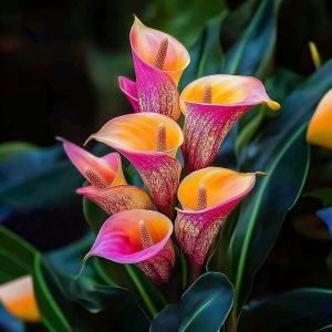 Калла Оникс купить по цене от 450р. в интернет-магазине «Посадика» с доставкой почтой в в Рузае и по всей России – [изображение №1].